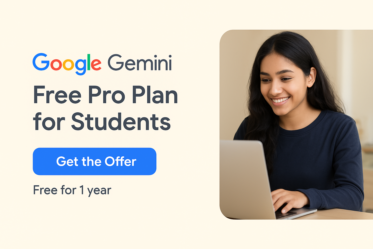 Google Gemini for Indian Students – Free Pro Plan for 1 Year | AI Tools & Cloud Storage